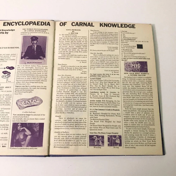 Vintage 1971 Monty Pythons Big Red Book  Hardcover Comedy - Picture 16 of 16